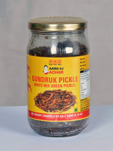 Aama ko Achar Gundruk Pickle – Traditional Nepali Fermented Leaf Pickle Dhaka Topi USA